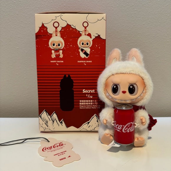 POP MART LABUBU COKE HAPPY FACTOR - Picture 2 of 4